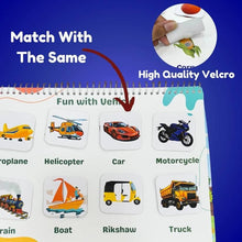 📚 Mini Explorers Early Learning Velcro Board Book – Fun All-in-One Activity Binder for Toddlers