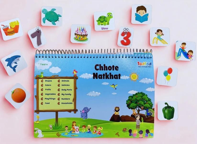 📚 Mini Explorers Early Learning Velcro Board Book – Fun All-in-One Activity Binder for Toddlers