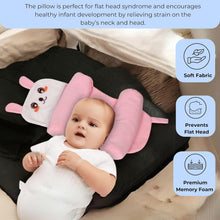 💤  SoftHug Baby Pillow with Slide Support – Comfy & Washable Design for 0-12 Months
